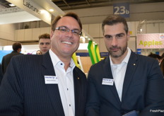 Marcus Fellmann and Dimitri Konstantinidis from Panalpina.